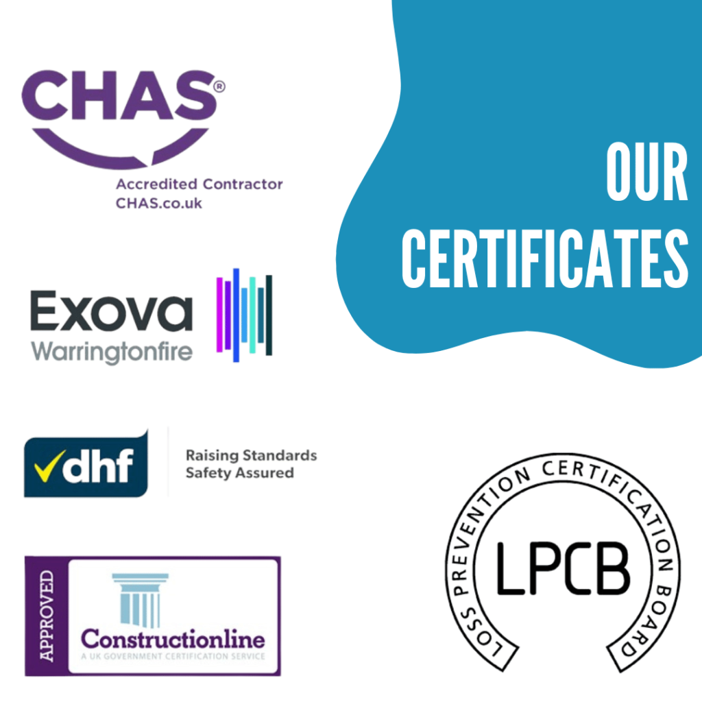 B&B Certificates for Fire Safety